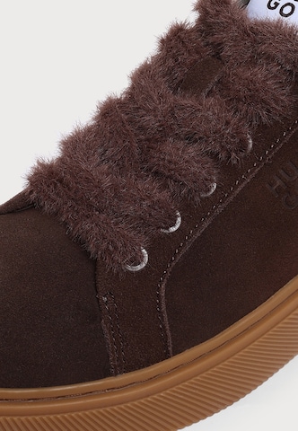 HUGO Sneaker 'Lyzz Tenn' in Braun