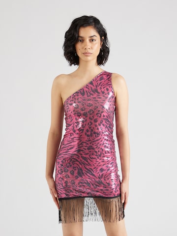Nasty Gal Cocktail Dress in Pink: front