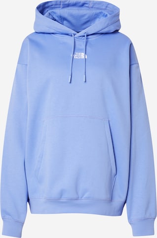 Bluză de molton 'ESSENTIAL' de la THE NORTH FACE pe albastru: față