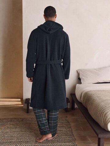 Next - Roupão comprido em azul