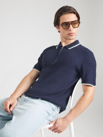 Abercrombie & Fitch Свитер в Синий: спереди