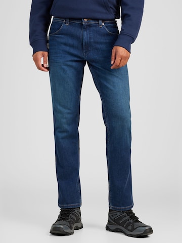 WRANGLER - Regular Calças de ganga 'GREENSBORO' em azul: frente