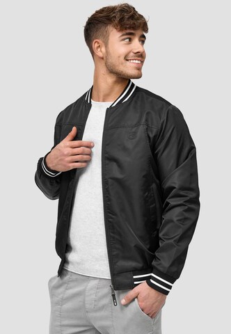 INDICODE JEANS Between-Season Jacket 'Manos' in Black