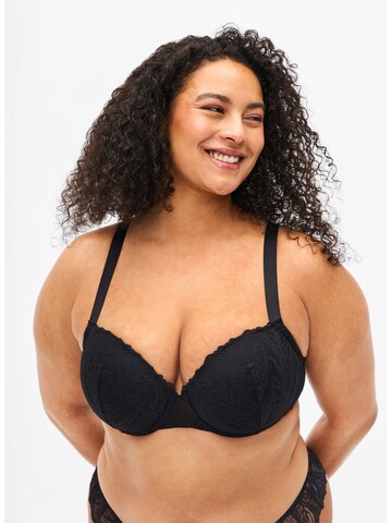 Soutien-gorge Devoted by Zizzi en noir : devant