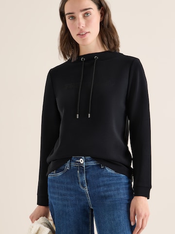 CECIL Μπλουζάκι σε μαύρο: μπροστά