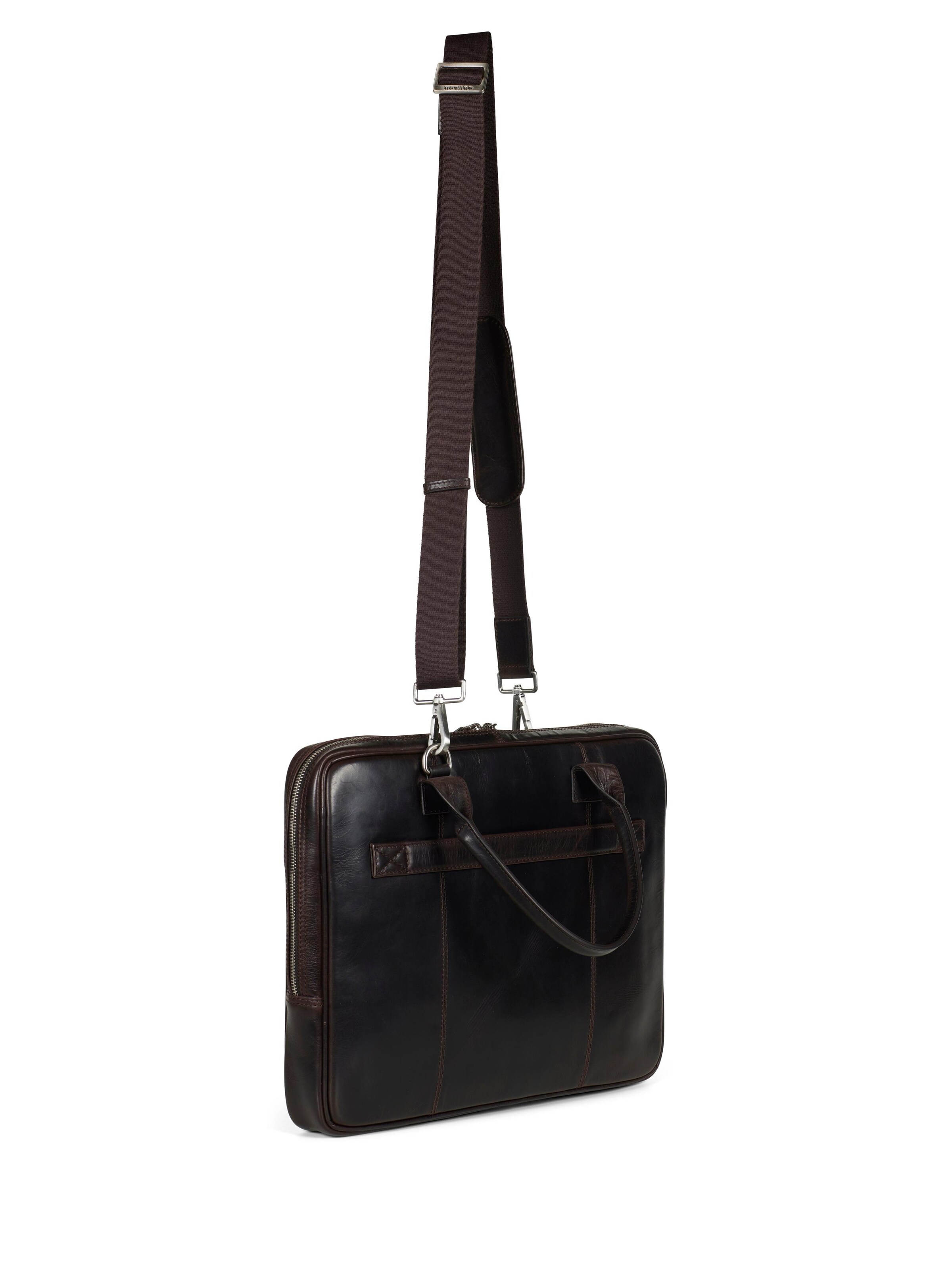 Howard London - Bolsa para portátil en marrón