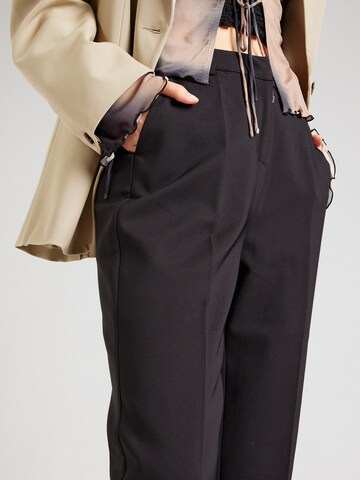 ABOUT YOU Regular Trousers 'Noelia' in Black
