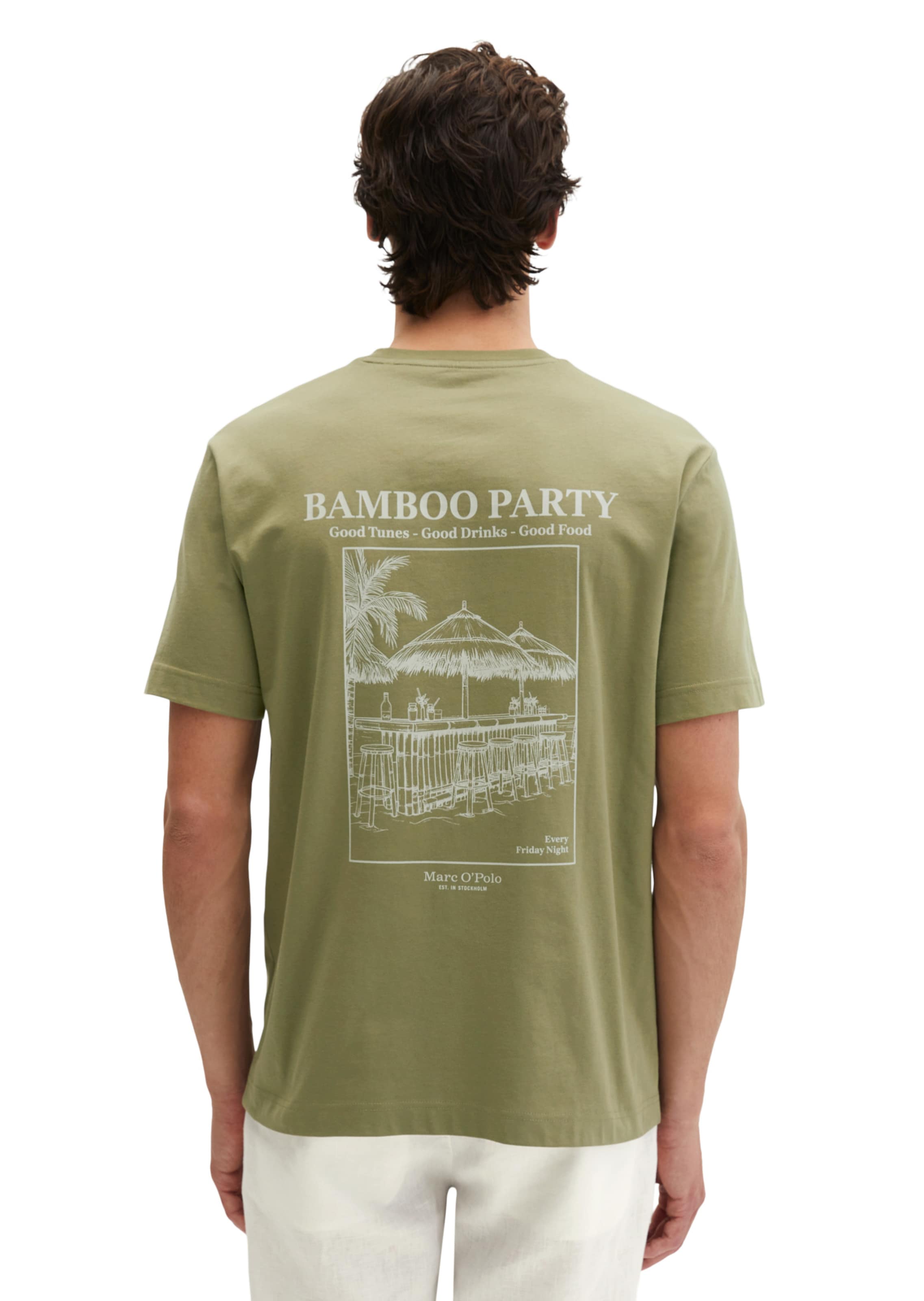 T-Shirt Marc O'Polo en vert