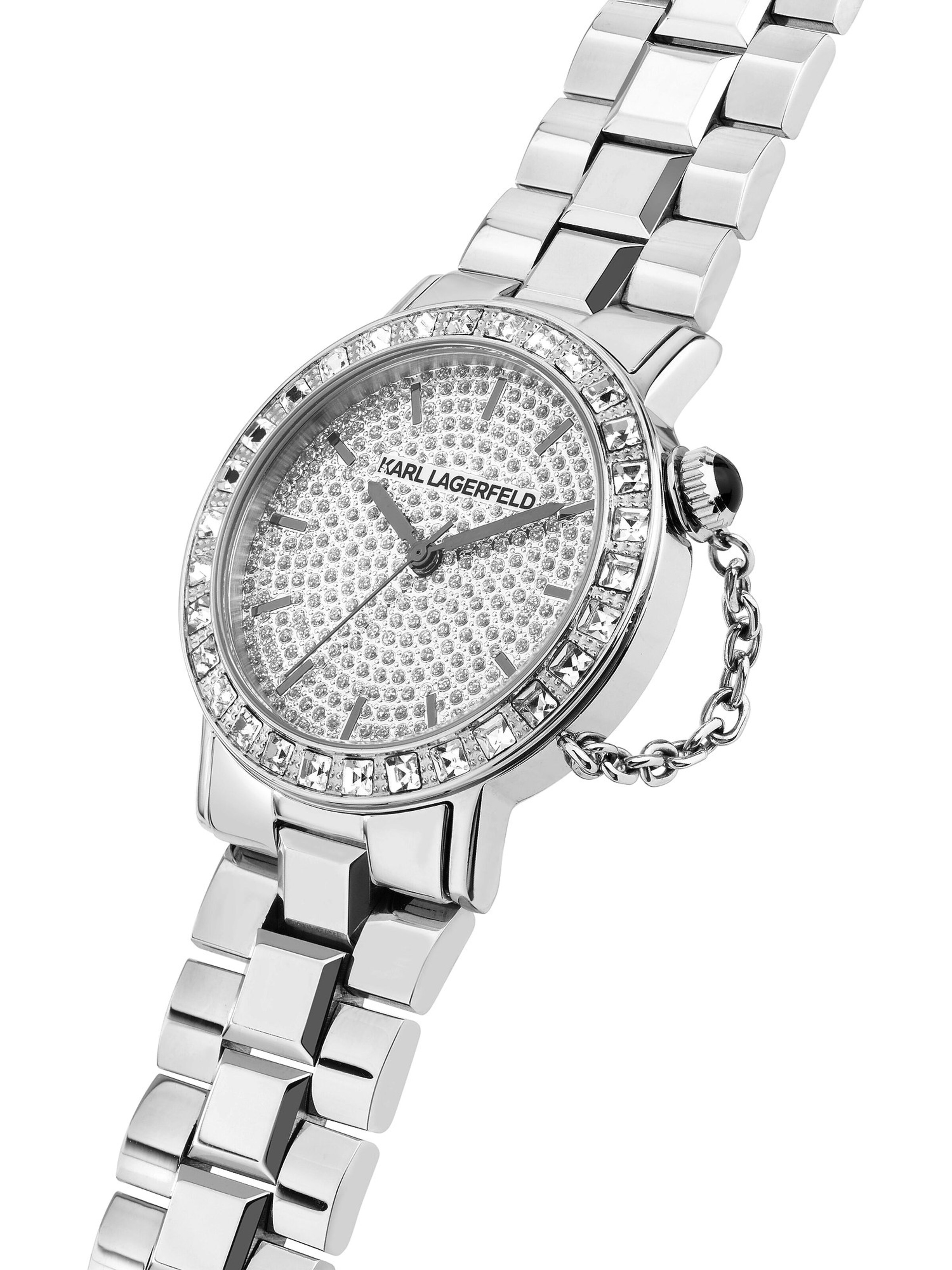 Karl Lagerfeld Uhr in Silber