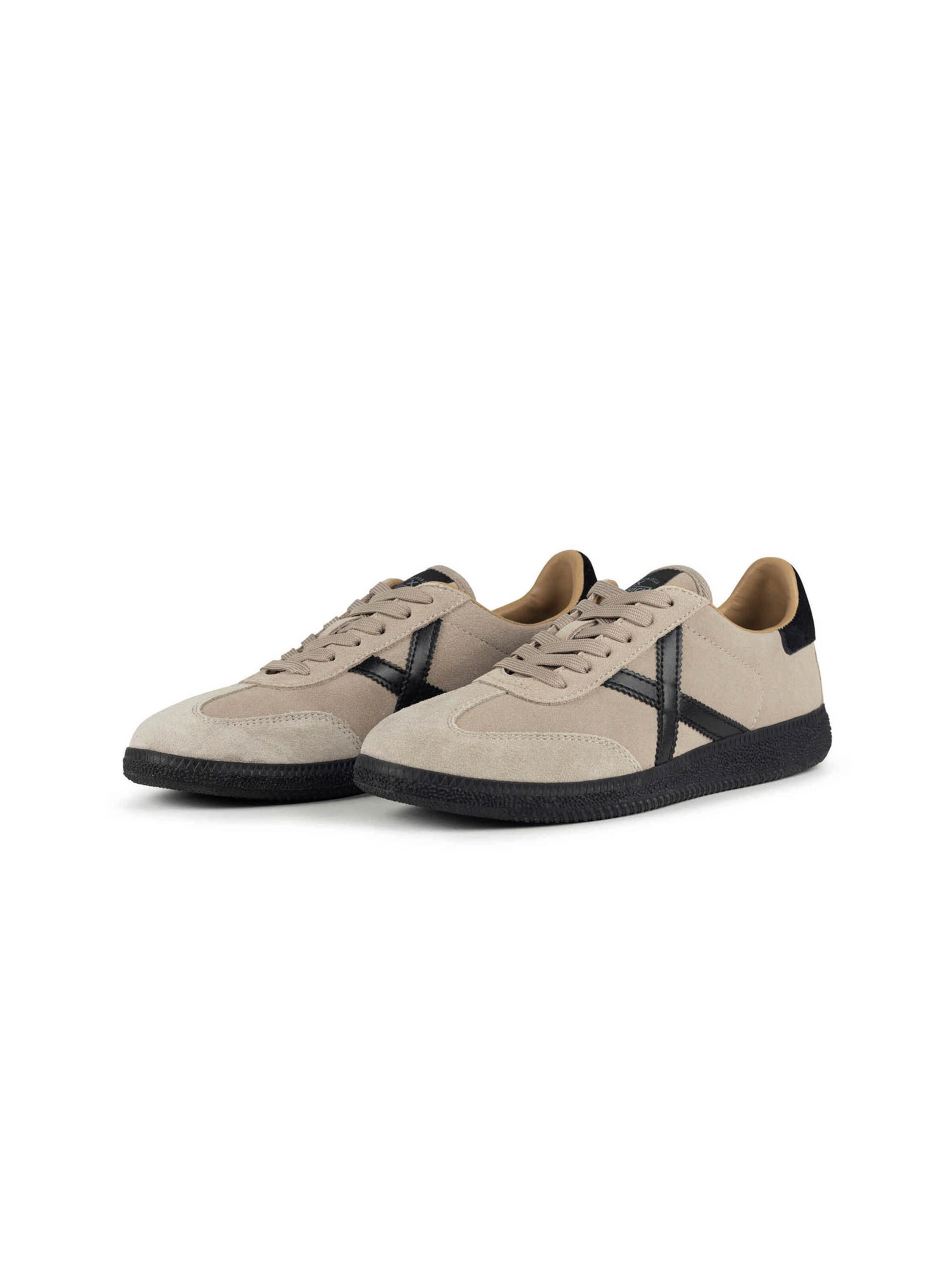 Sneaker bassa 'BARRU' di MUNICH in beige: frontale