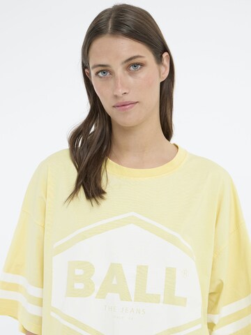 Ball Oversized shirt 'Moemi' in Geel