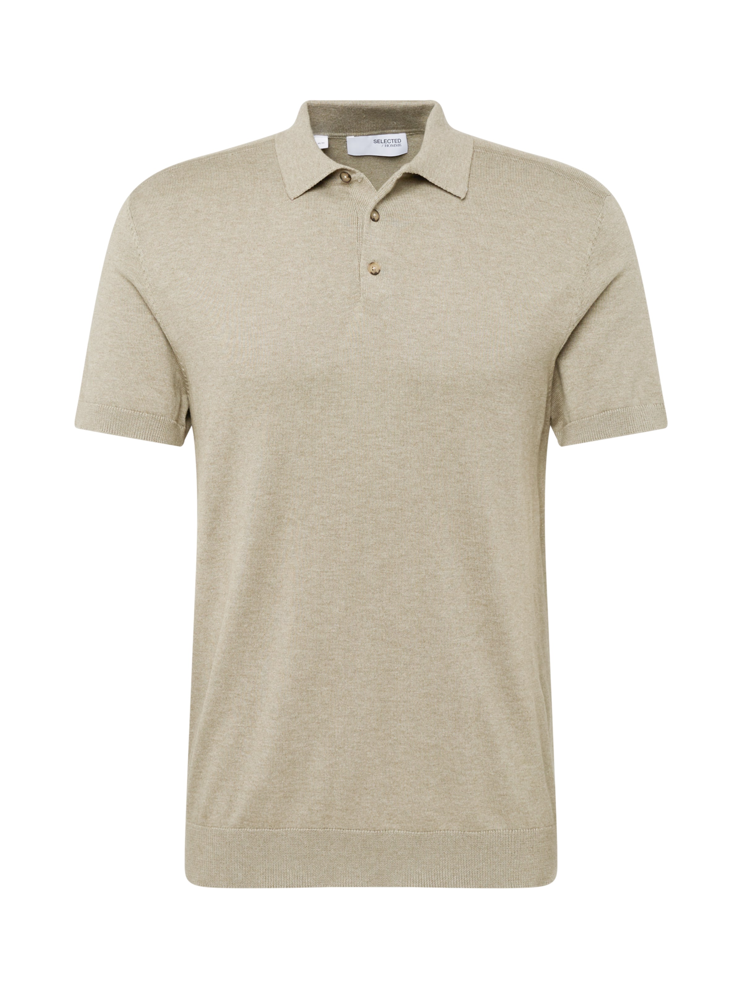 SELECTED - Camiseta 'SLHBerg' en gris: frente
