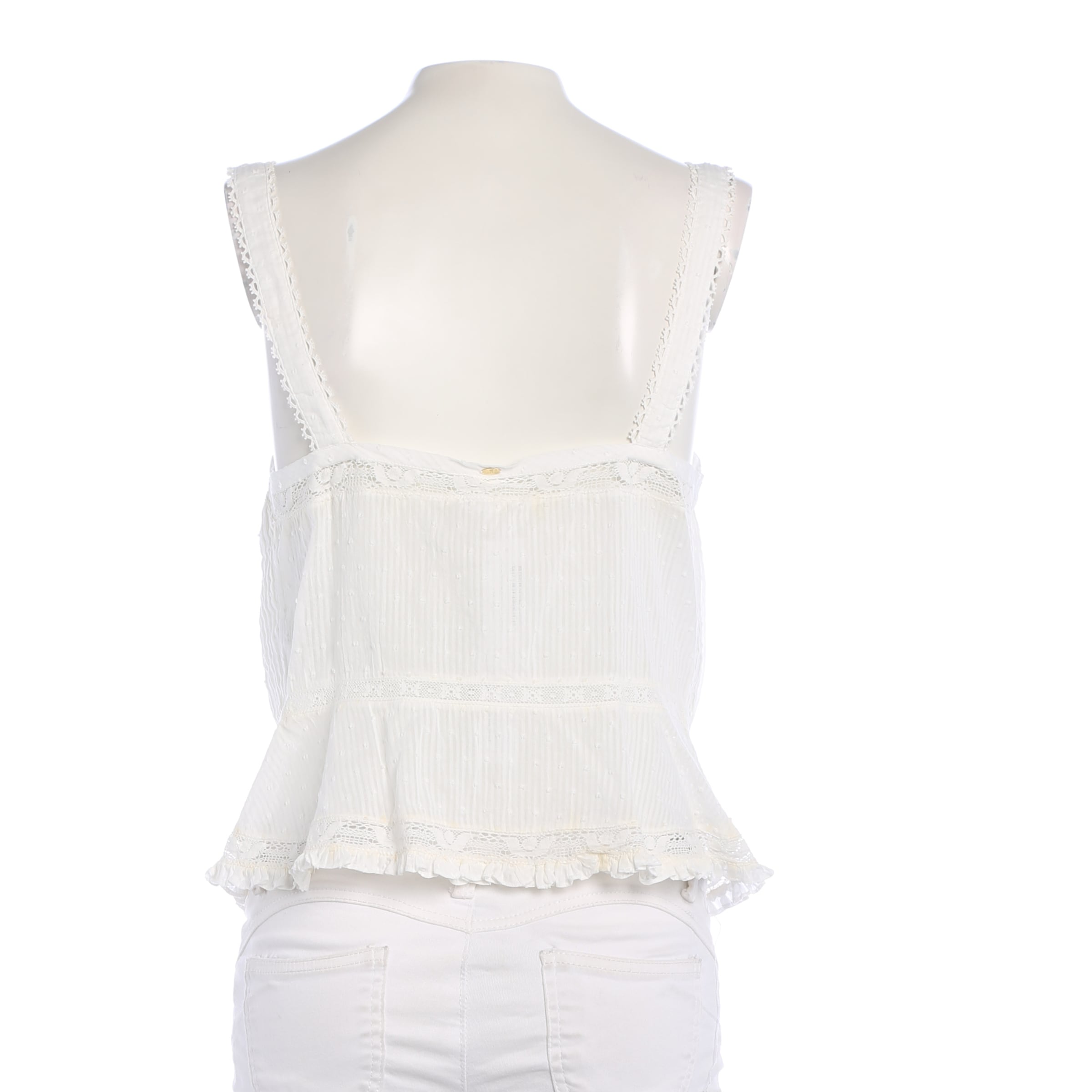 Poupette St Barth Top / Seidentop XL in Weiß