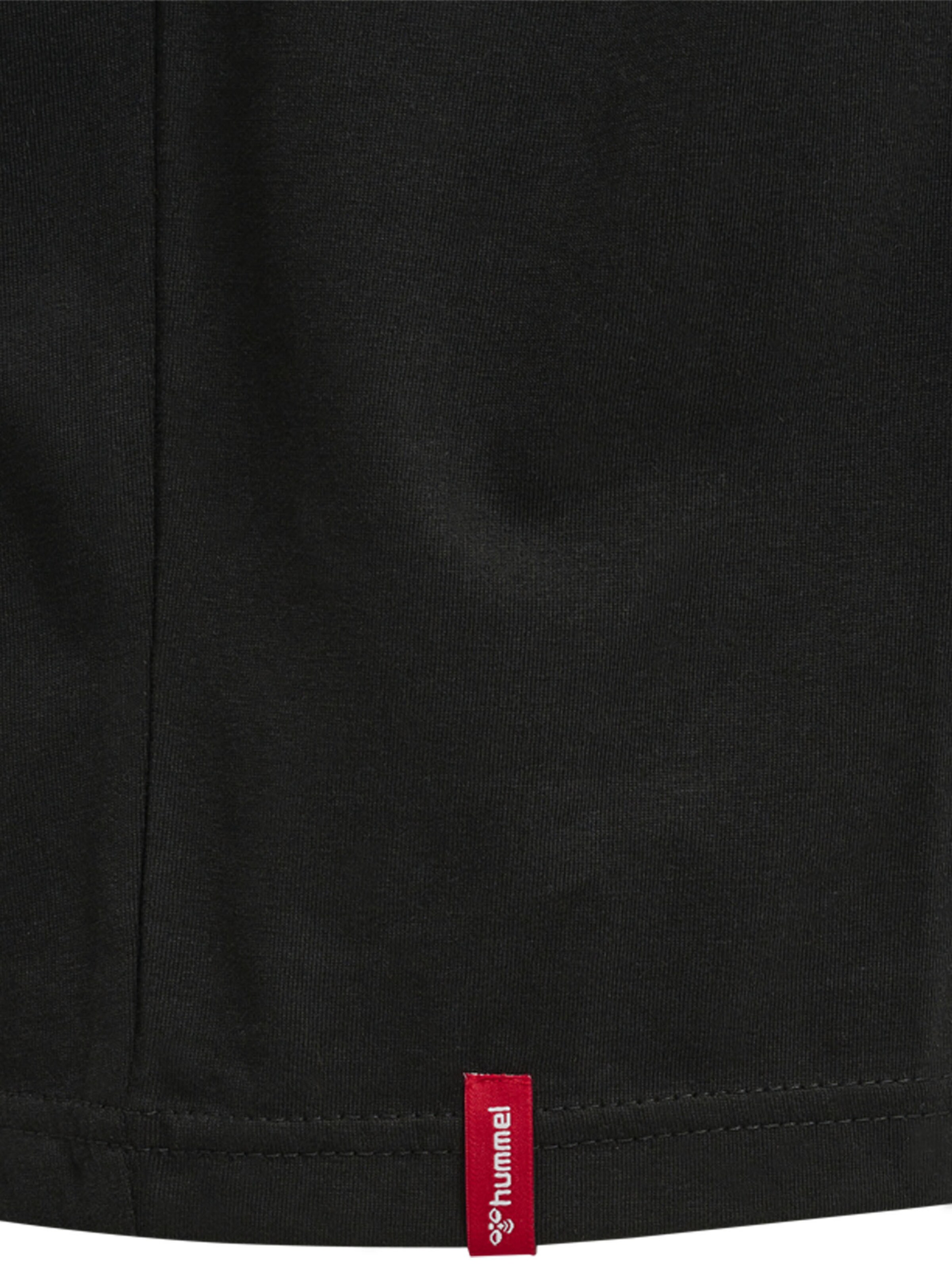 Hummel Shirt 'Red' in Black