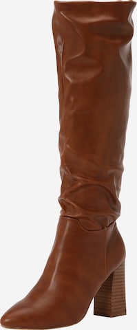 Madden Girl Boots 'FAIRFIELD' in Brown: front