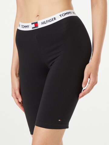 Tommy Hilfiger Underwear Skinny Pyjamabroek in Zwart: voorkant