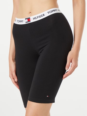 Skinny Pantalon de pyjama Tommy Hilfiger Underwear en noir : devant