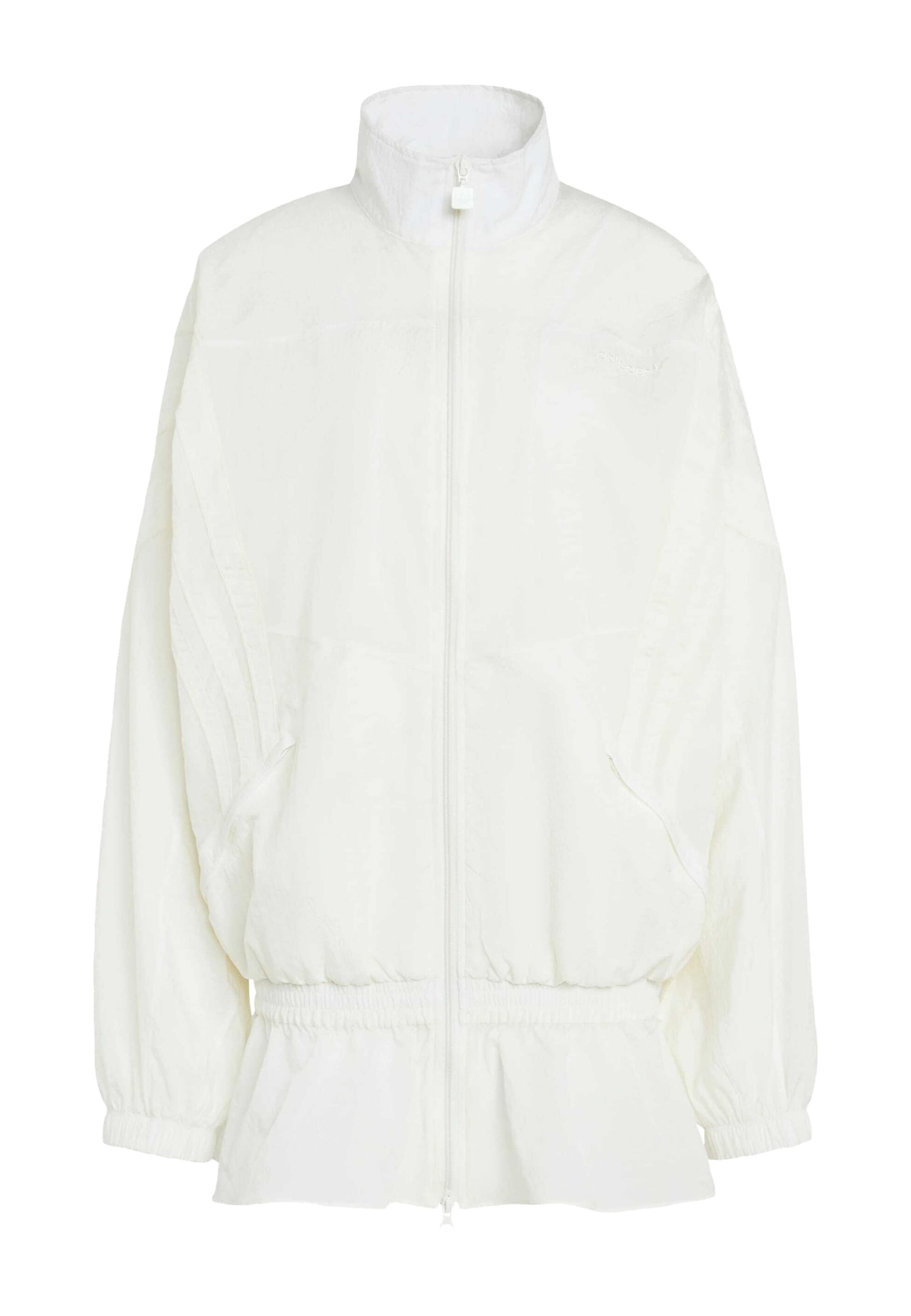ADIDAS ORIGINALS Prehodna jakna 'Santiago' v velikosti XXXS-XXS  | bela barva, Prikaz izdelka