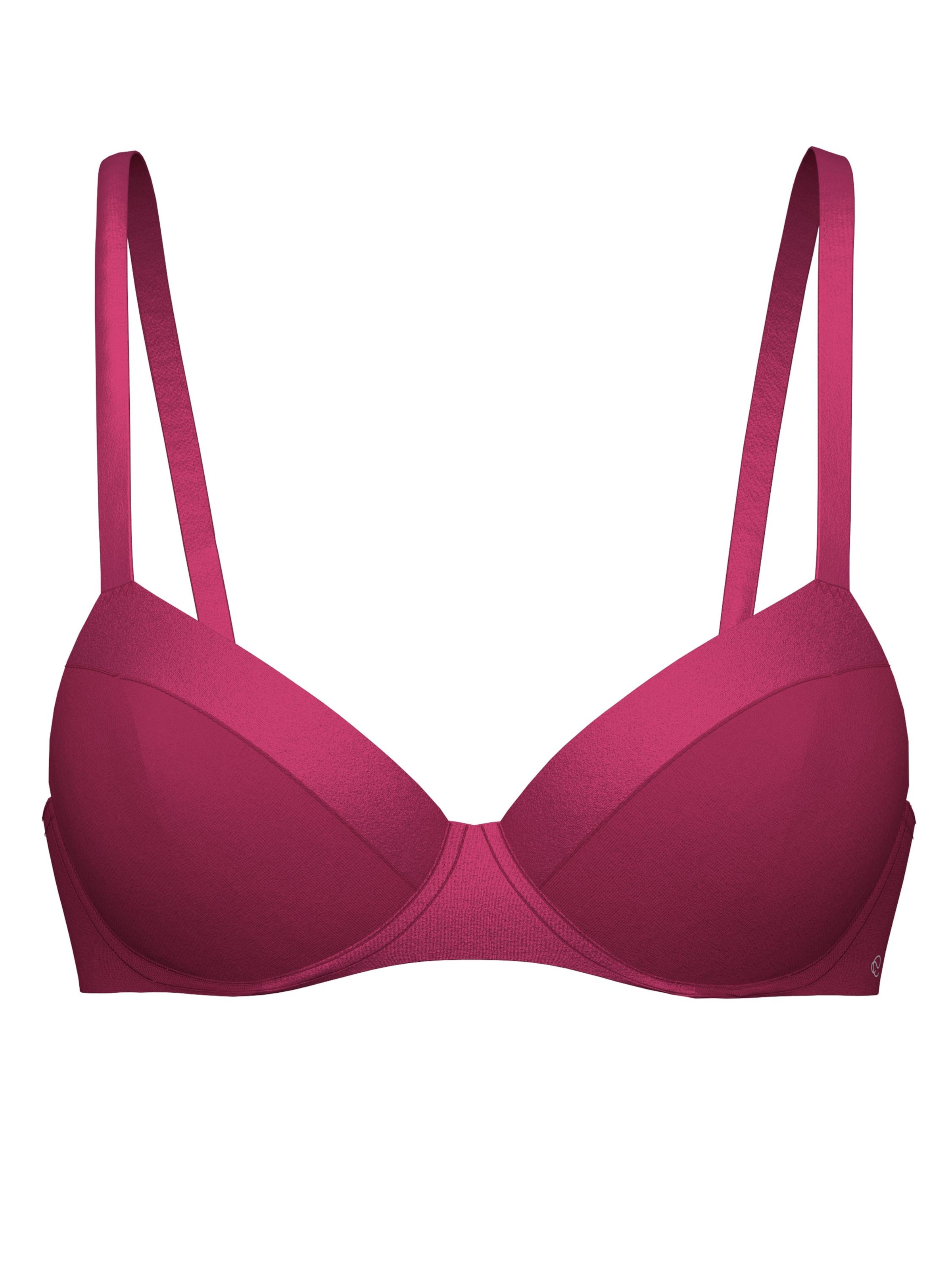 CALIDA T-Shirt BH 'Cate'‌‌‌‌‌ in Lila: Vorderseite
