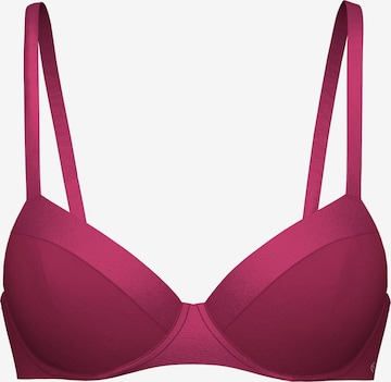 CALIDA T-Shirt BH 'Cate' in Lila: Vorderseite