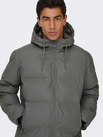 Only & Sons - Chaqueta de invierno 'ONSROYCE' en gris