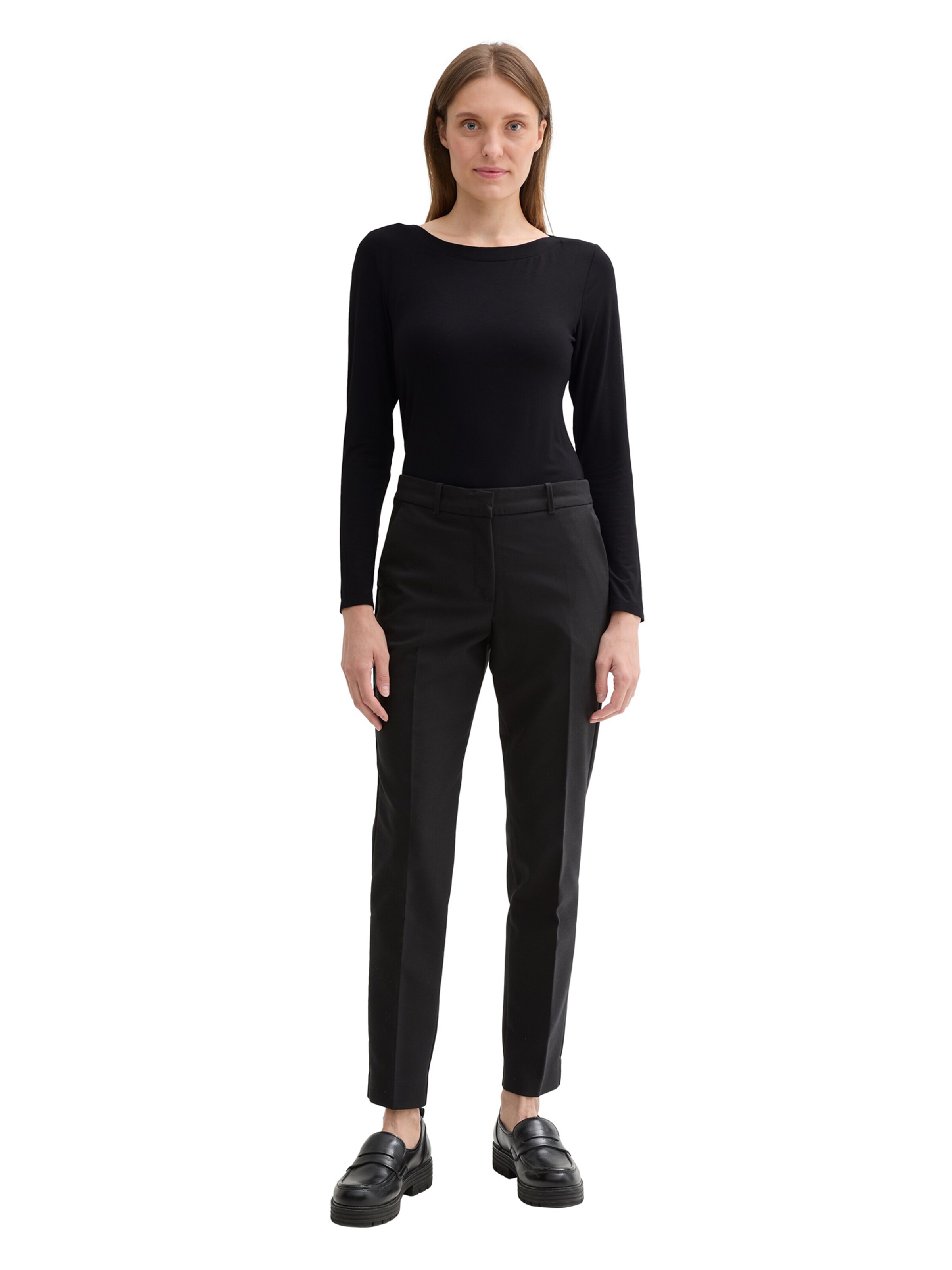 TOM TAILOR Tričko – černá