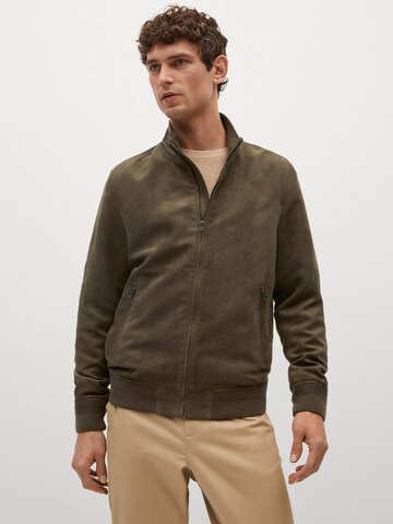 MANGO MAN Between-Season Jacket 'Siena' in Green: front