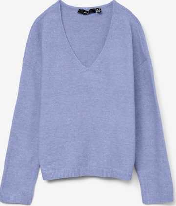VERO MODA Trui 'BESTI' in Blauw: voorkant