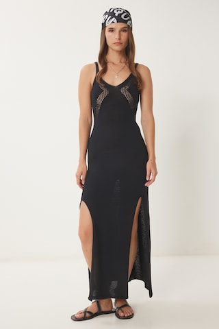 Happiness İstanbul Kötött ruhák - fekete: elől