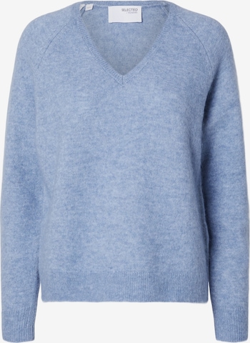 SELECTED Pullover 'SLFLulu' i blå: forside