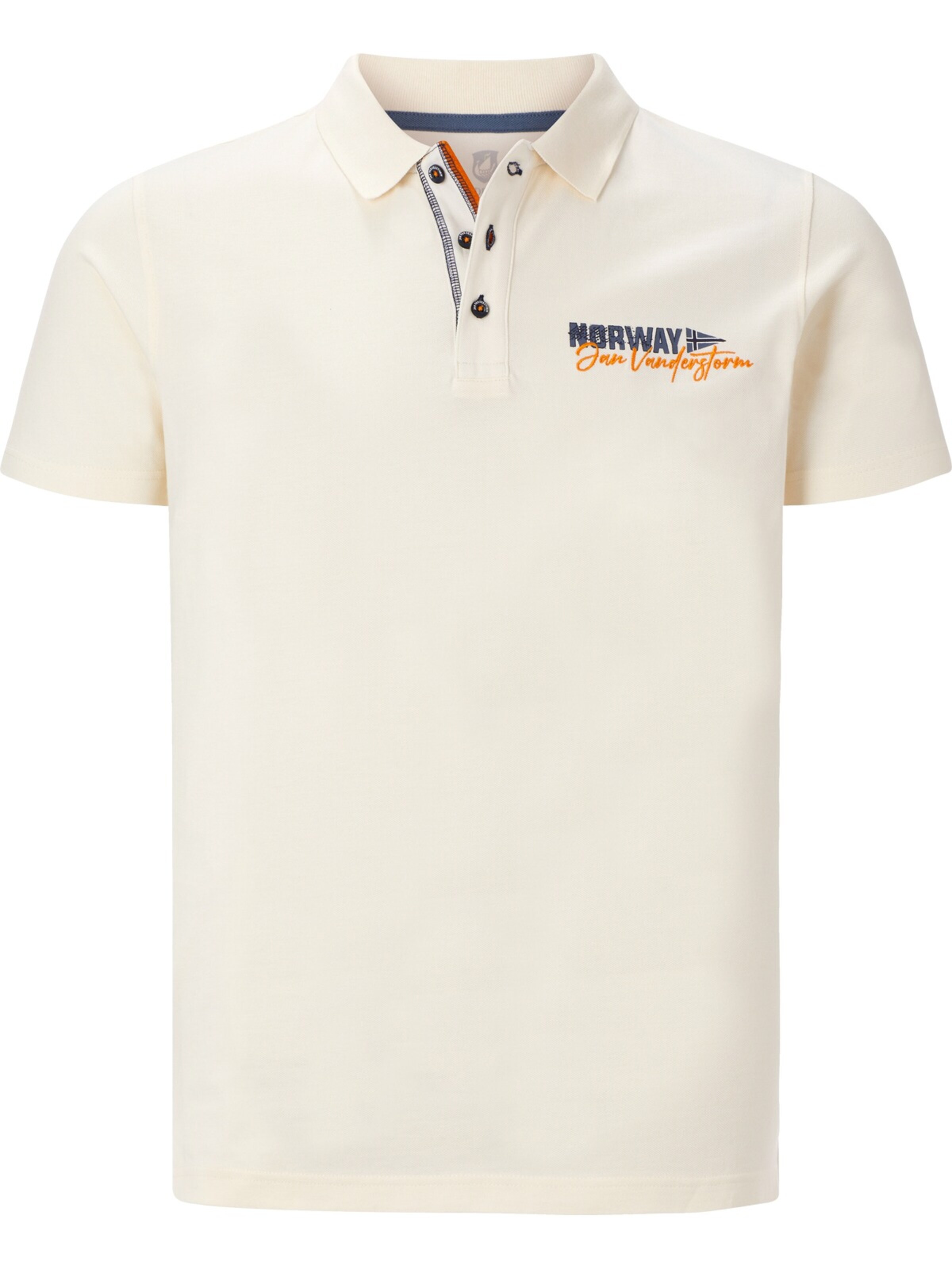 Jan Vanderstorm Shirt ' Jakov ' in White: front