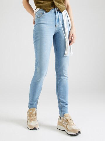 Coupe slim Jean 'B.UP DIVINE H.W. Den.' Liu Jo en bleu : devant