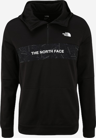 THE NORTH FACE Sportovní mikina - černá / bílá, Produkt