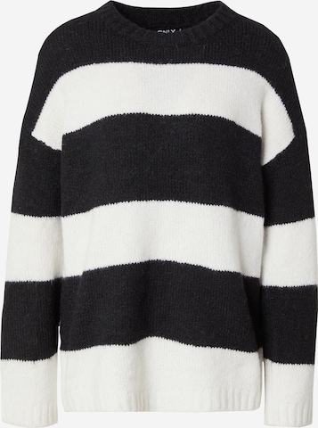 Pulover 'ONLFILONE' de la ONLY pe negru: față