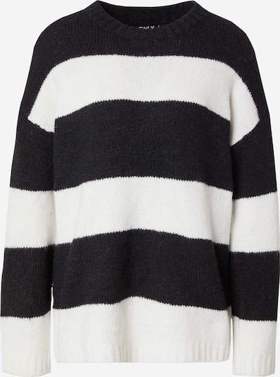 Megztinis 'ONLFILONE' iš ONLY, spalva – juoda / balta, Prekių apžvalga