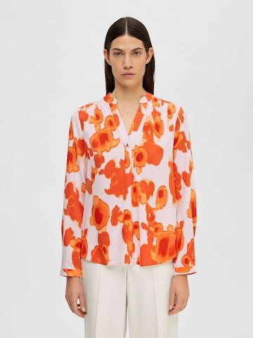 SELECTED FEMME Blouse in Wit: voorkant