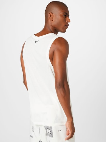 T-Shirt fonctionnel NIKE en beige