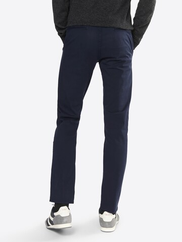 Coupe slim Pantalon chino BOSS en bleu