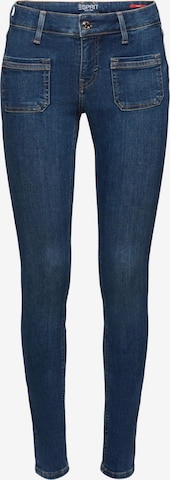 ESPRIT Skinny Jeans in Blue: front