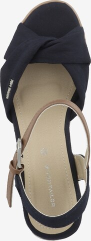 TOM TAILOR Sandalen met riem in Blauw