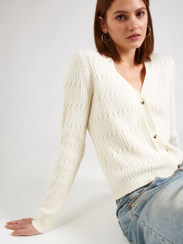 Cardigan 'KATIA' ONLY en blanc