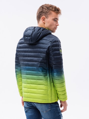 Ombre Between-season jacket 'C319' in Blue