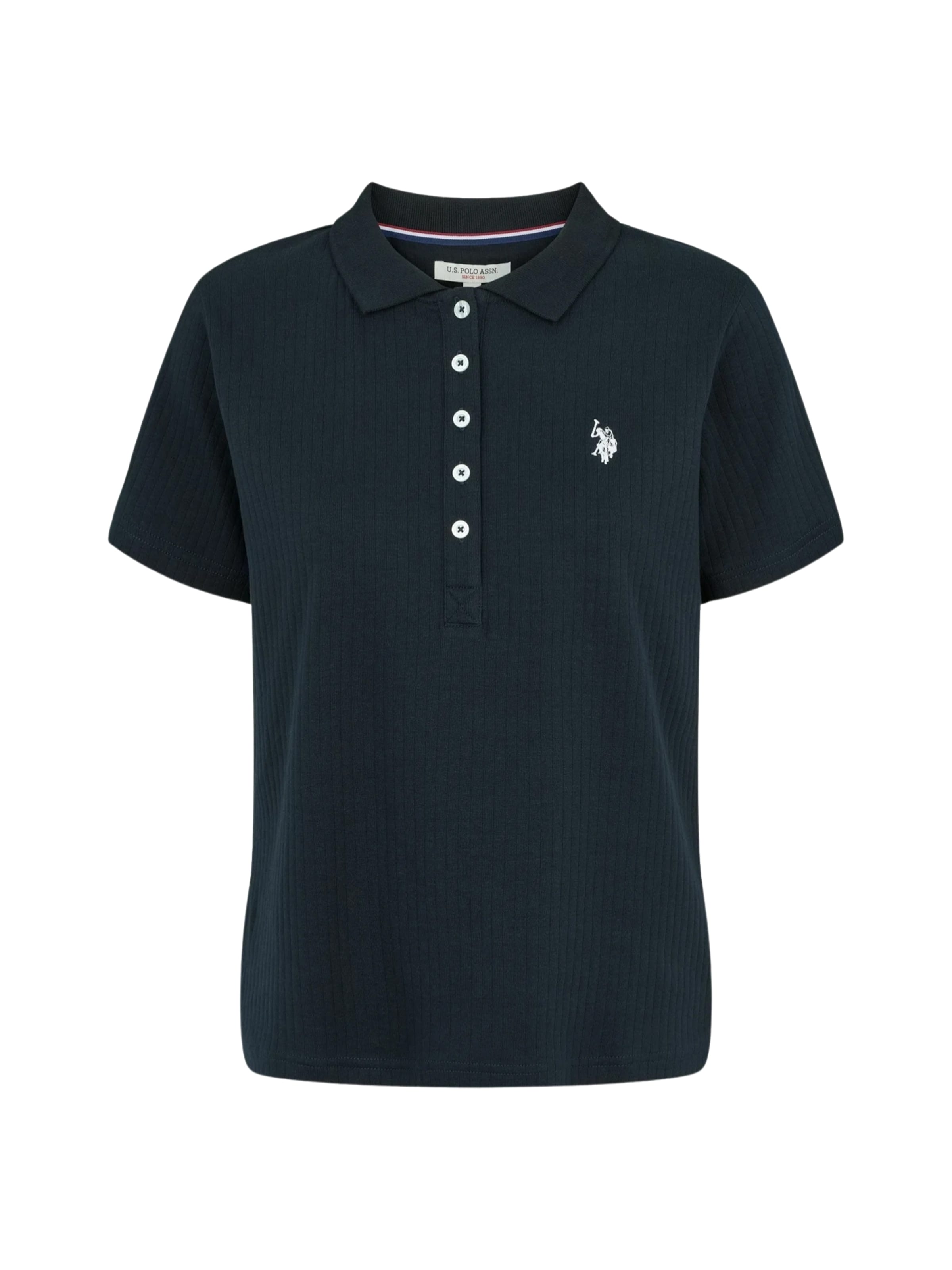 U.S. POLO ASSN. Poloshirt 'Helga' in Blau: Vorderseite