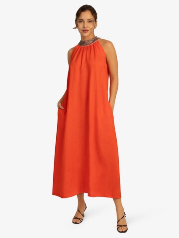 APART Summer Dress in Orange: front