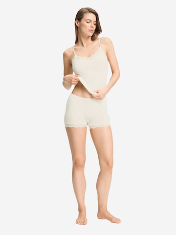 Hanro Broekje ' Woolen Lace ' in Wit