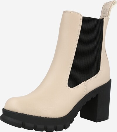 BUFFALO Chelsea Boots 'Serlina' i beige / svart, Produktvisning