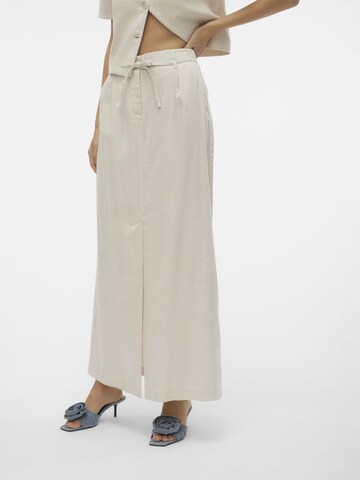 VERO MODA Nederdel 'FLORENCE' i beige
