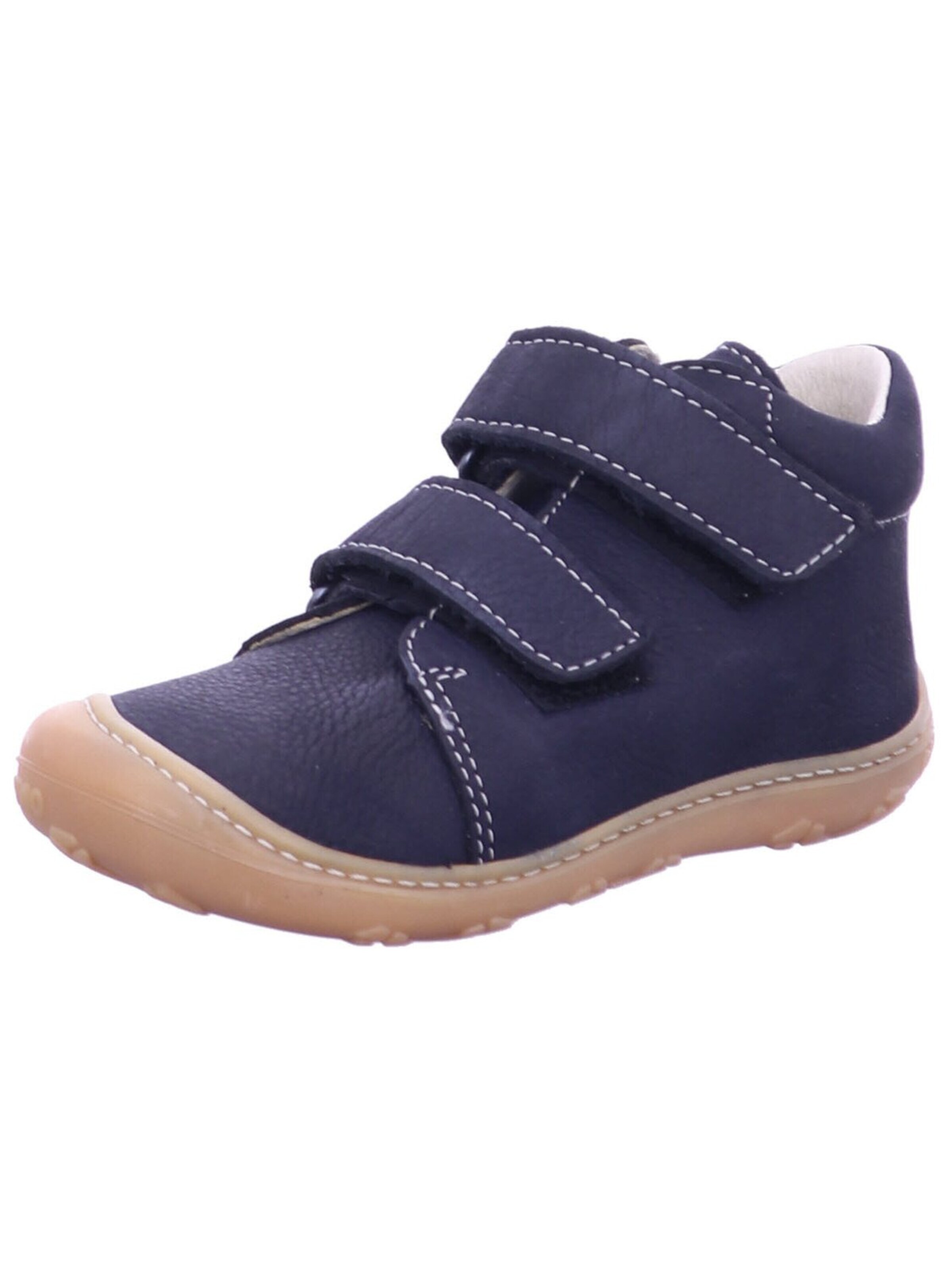 PEPINO by RICOSTA First-Step Shoes 'Lauflernschuhe Jungen 50 1200302/170 Velourleder in blau' in Blue: front