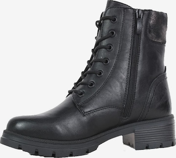 Relife Stiefelette, ca.30 mm hoch, Weite G in Schwarz: Vorderseite