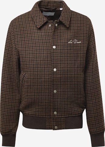 Les Deux Between-Season Jacket in Brown: front